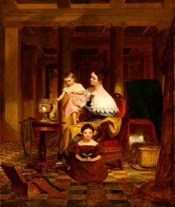 Samuel F. B. Morse - The Goldfish Bowl (Mrs. Richard Cary Morse and Family) - Google Art Project