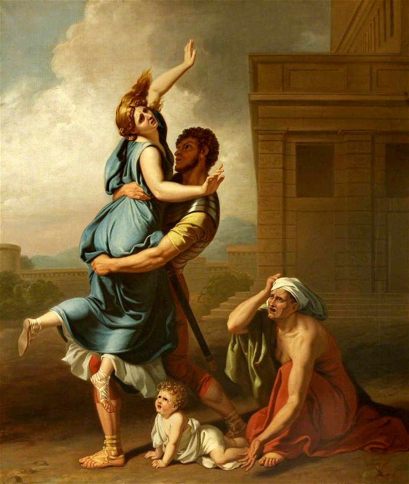 Samuel Woodforde (1763-1817) - A Group from the Rape of the Sabines (after Nicolas Poussin) - 732134 - National Trust