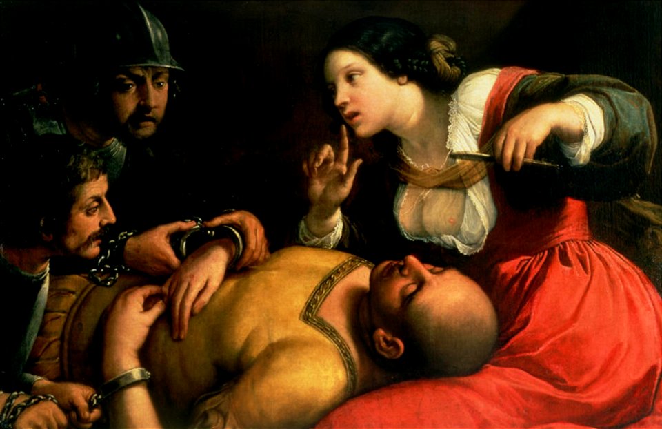 SamsonDelilahcaravaggio