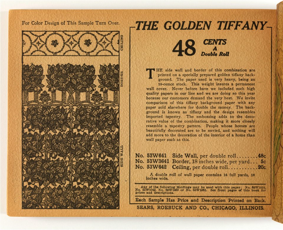 Sample Book, Wallpaper Samples, 1914 (CH 18434387-2)