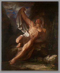 Samuel Finley Breese Morse - Dying Hercule - 1866.3 - Yale University Art Gallery