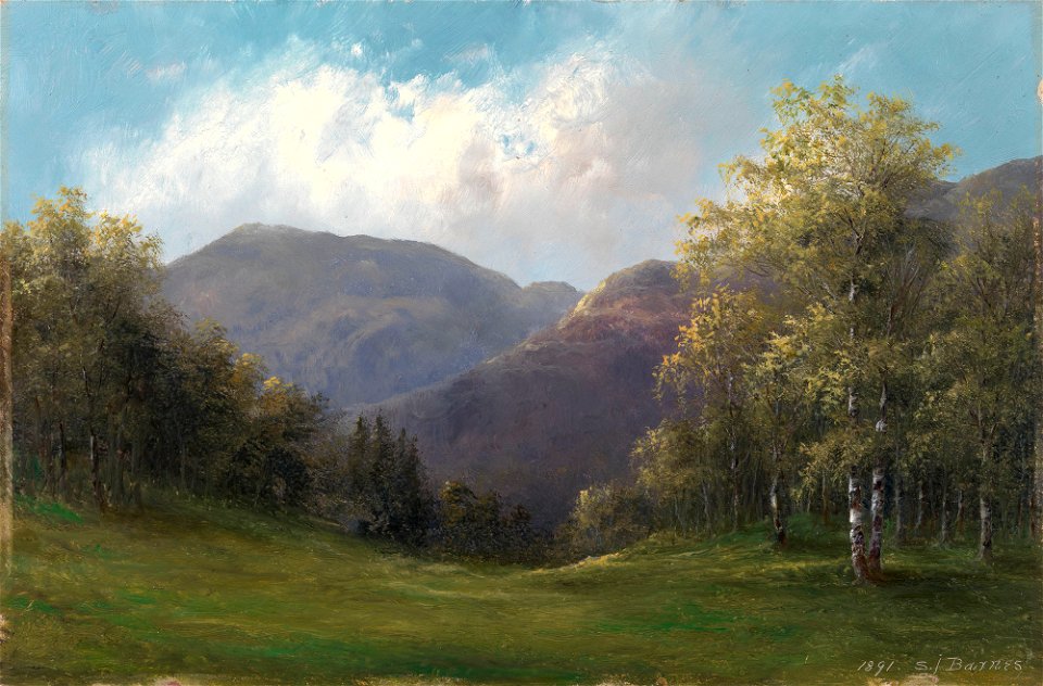 Samuel John Barnes (1847-1901) - The Valley of the Dee - RCIN 403860 - Royal Collection