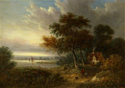 Samuel David Colkett (1806-1863) - Landscape with a Cottage - 869223 - National Trust