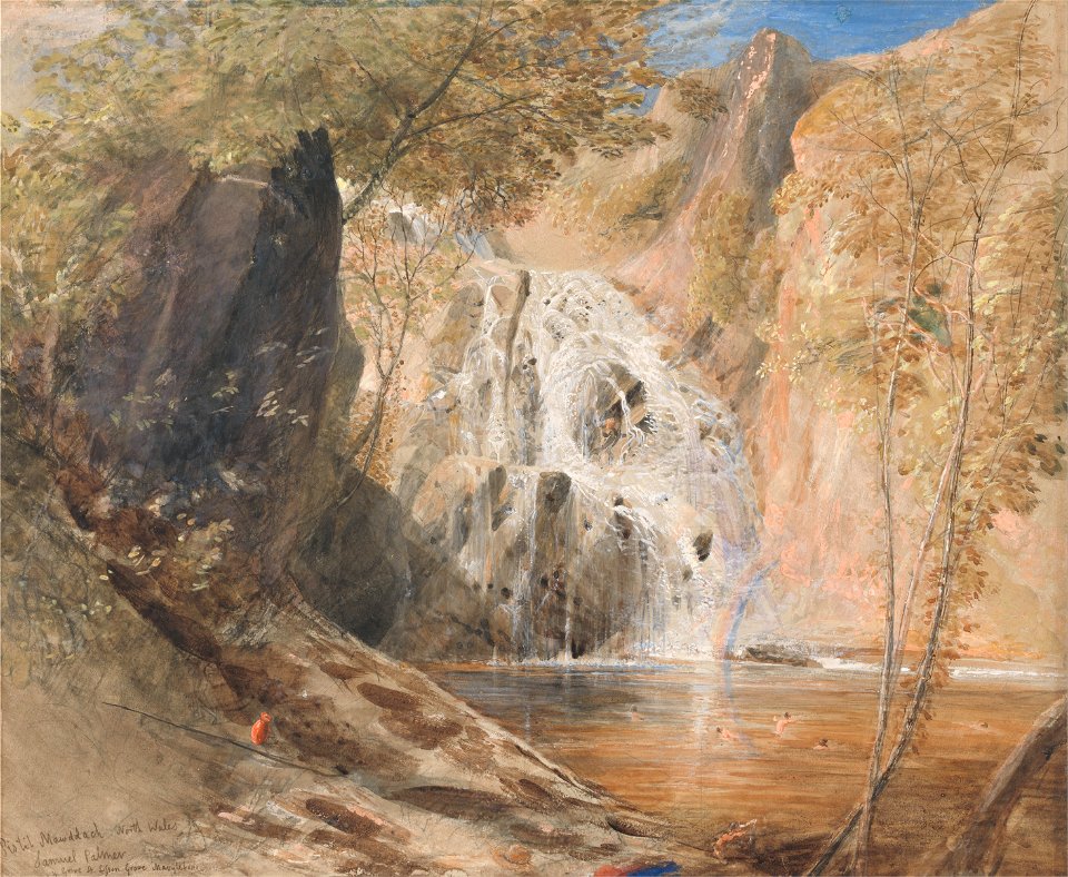 Samuel Palmer - Pistil Mawddach, North Wales - Google Art Project