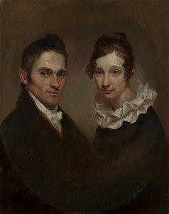 Samuel Finley Breese Morse - Reverend (1789-1869) and Mrs. Hiram Bingham (Sybil Mosely, d. 1848) - 1945.237 - Yale University Art Gallery. Free illustration for personal and commercial use.