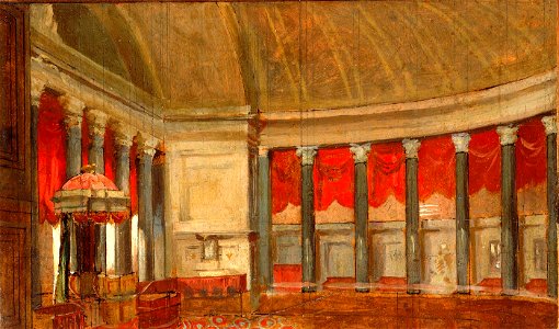 Samuel F. B. Morse - Study for the Old House of Representatives - 1978.166 - Smithsonian American Art Museum
