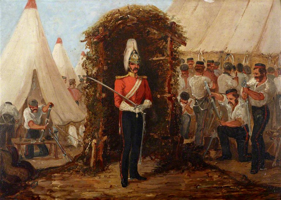 Samuel Henry Alken (1810-1894) - 1st Life Guards on and off Duty - 515763 - National Trust