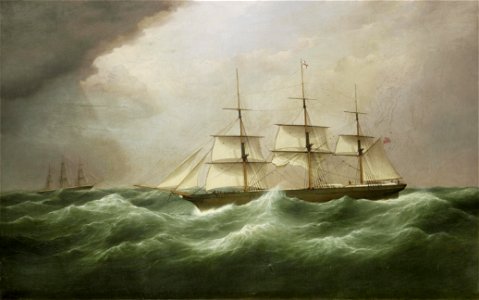 Samuel Walters - The sailing ship Robin Hood (1857)