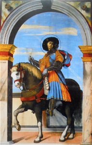 San Faustino a cavallo