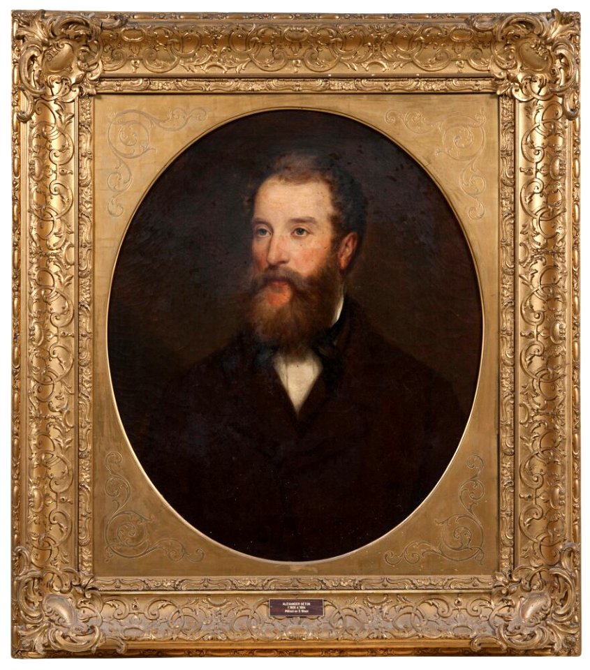 Samuel West - Alexander Seton (1806-1884), född i Skottland, verksam i Sverige och Skottland, godsägare, g.m. 1. M - NMGrh 5077 - Nationalmuseum