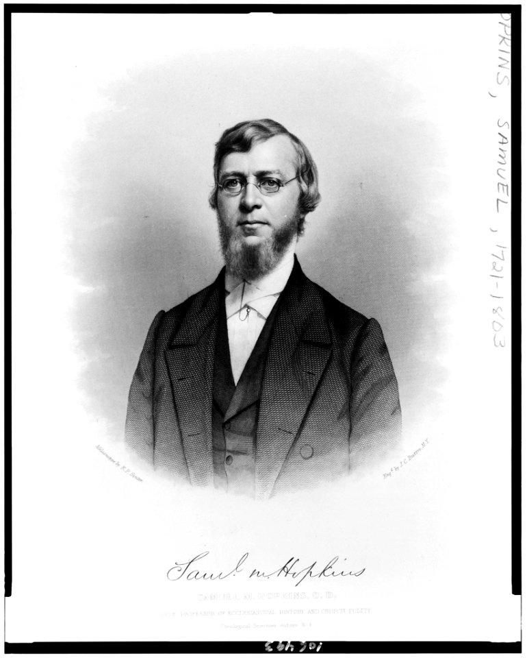 Samuel M. Hopkins, D.D., Hyde Professor of ecclesiastical history and church polity, Theological Seminary, Auburn, N.Y. - Melainotype by E.P. Senter ; engd. by J.C. Buttre, N.Y. LCCN93500555