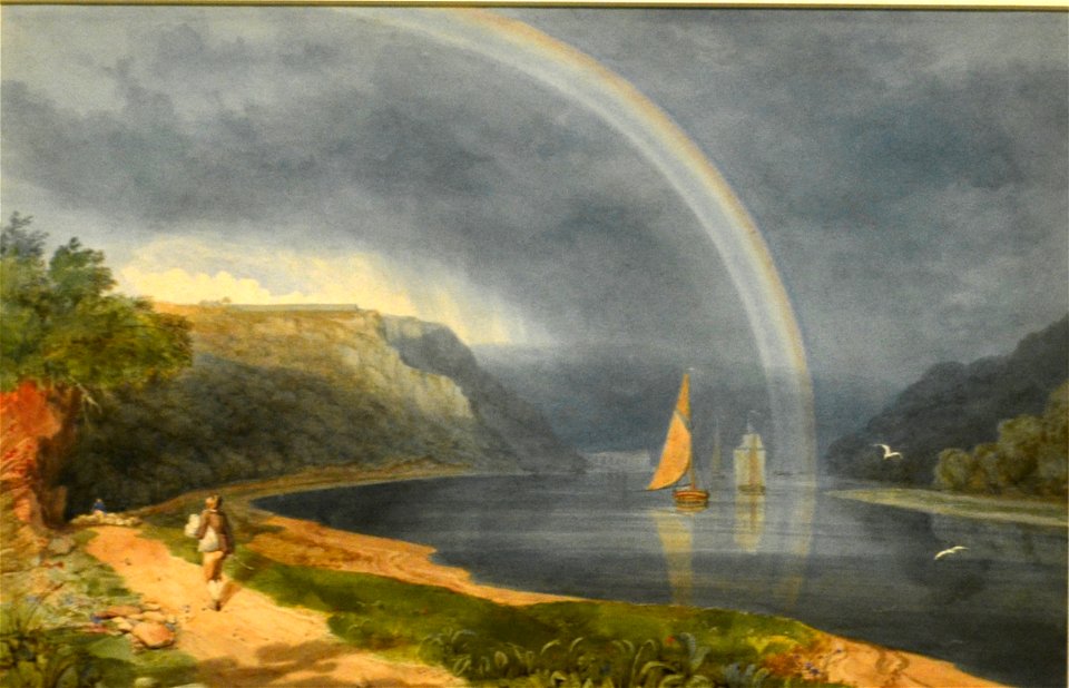 Samuel Jackson - Arc-en-ciel au dessus de l'Avon (c 1825)