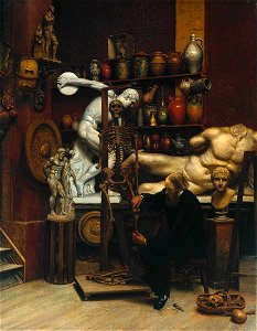 Samuel Butler (1835-1902) - Mr Heatherley's Holiday, An Incident in Studio Life - N02761 - National Gallery