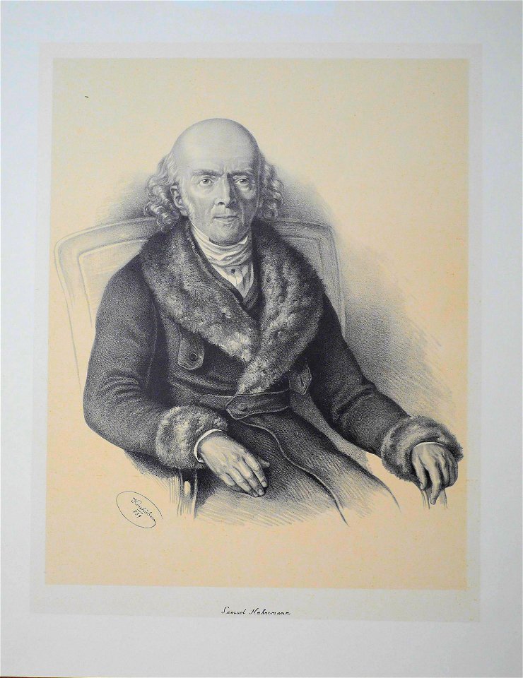 Samuel Hahnemann Litho