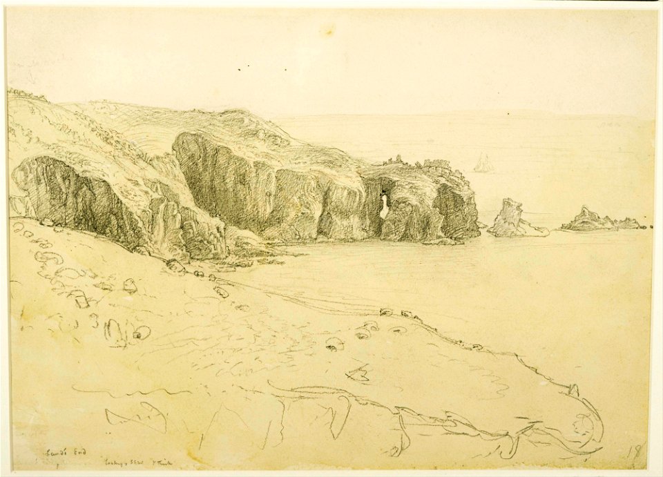 Samuel Palmer - Pele Point, Land's End - Google Art Project