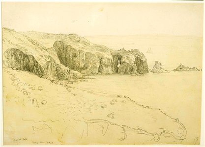 Samuel Palmer - Pele Point, Land's End - Google Art Project