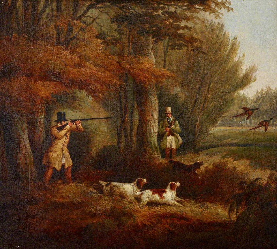 Samuel John Egbert Jones (1797-1861) - Pheasant-Shooting - 515460 - National Trust