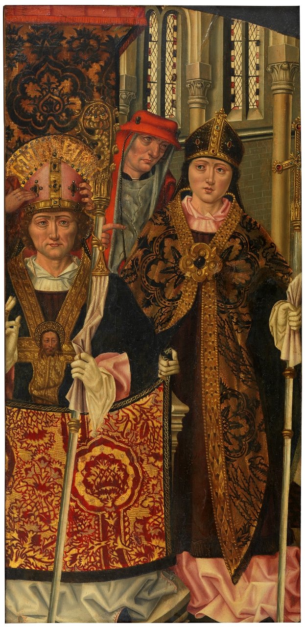 San Agustín de pontifical, del Maestro de San Nicolás (Museo del Prado)