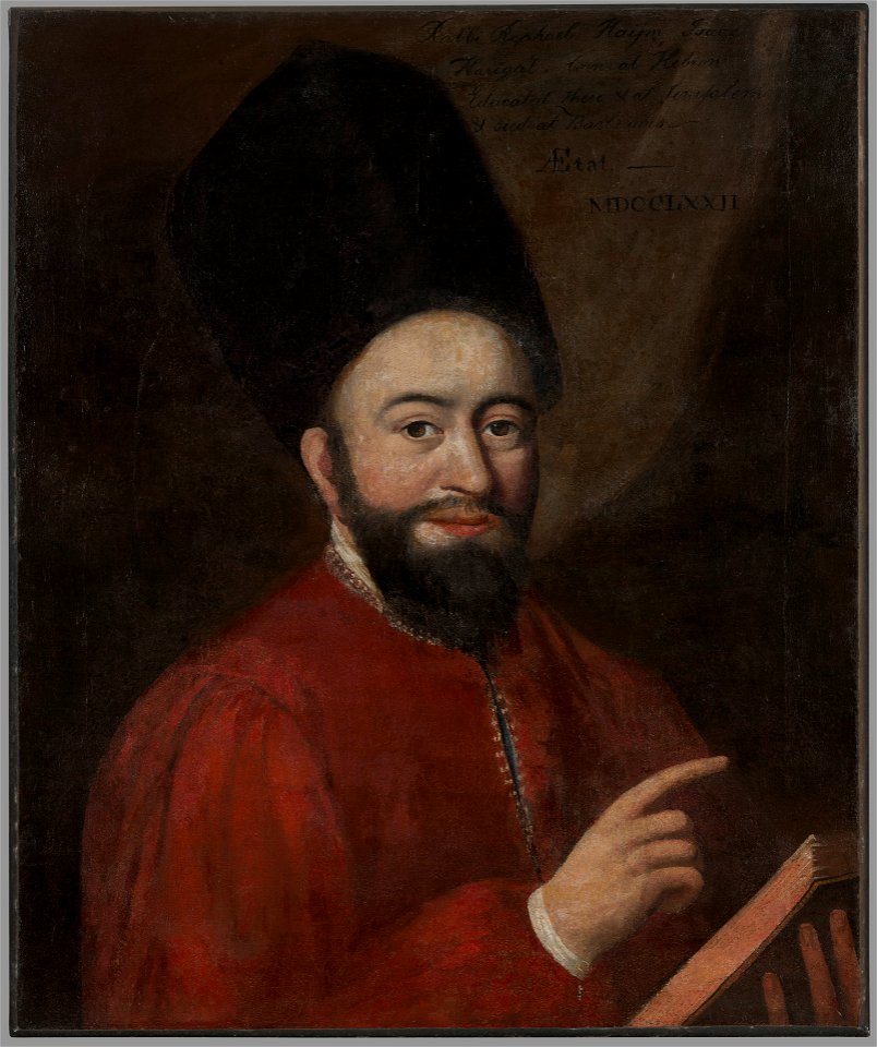 Samuel King - Rabbi Raphael Haijm Isaac Karigal (1733-1777) - 2009.128.1 - Yale University Art Gallery