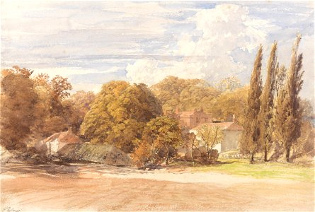 Samuel Palmer - Kensington Gardens - Google Art Project