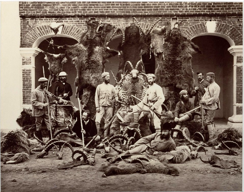Samuel Bourne - Hunters and Trophies, India - Google Art Project