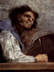 San Antonio de la Florida fresco, Francisco de Goya (detail 14)