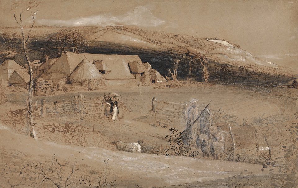 Samuel Palmer - The Valley of Vision - Google Art Project