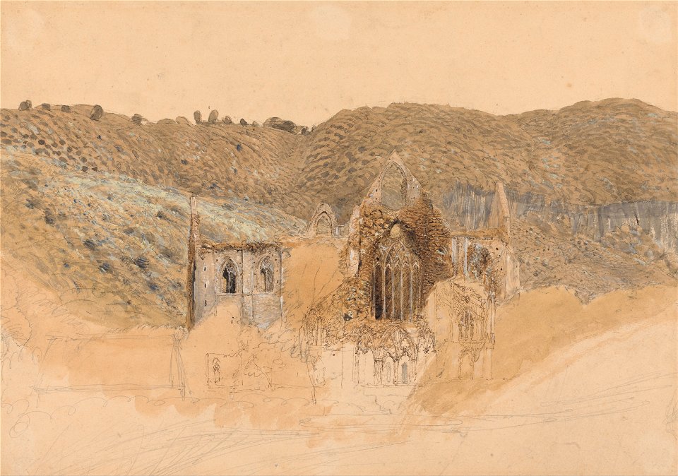 Samuel Palmer - Tintern Abbey - Google Art Project