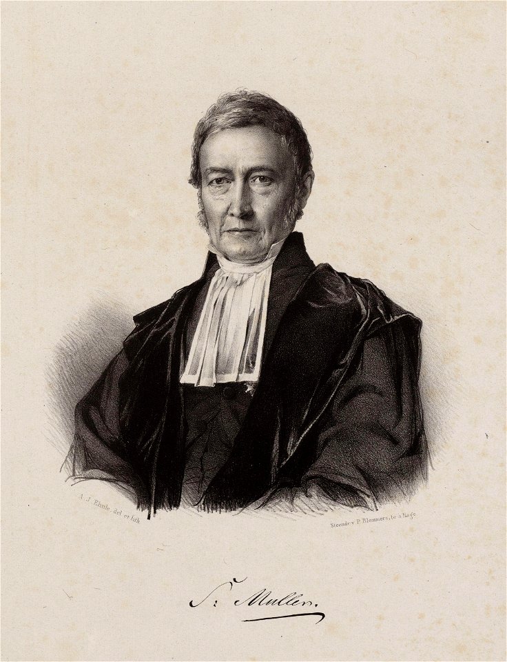 Samuel Muller (Theologe) - P Blommers, Afb 010097008899