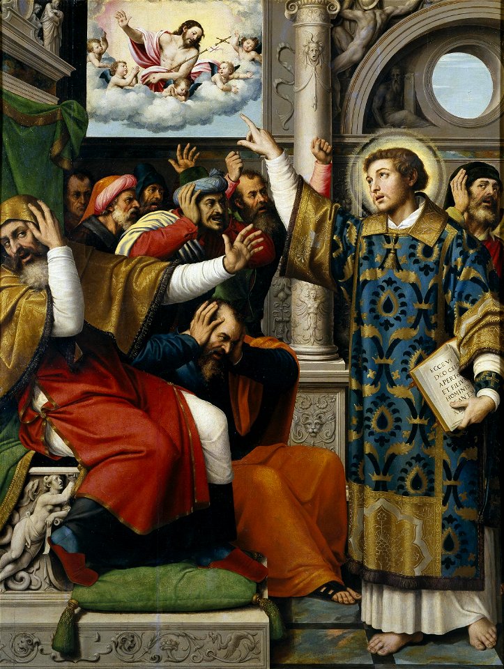 San Esteban acusado de blasfemo (Museo del Prado)