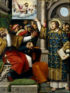 San Esteban acusado de blasfemo (Museo del Prado)