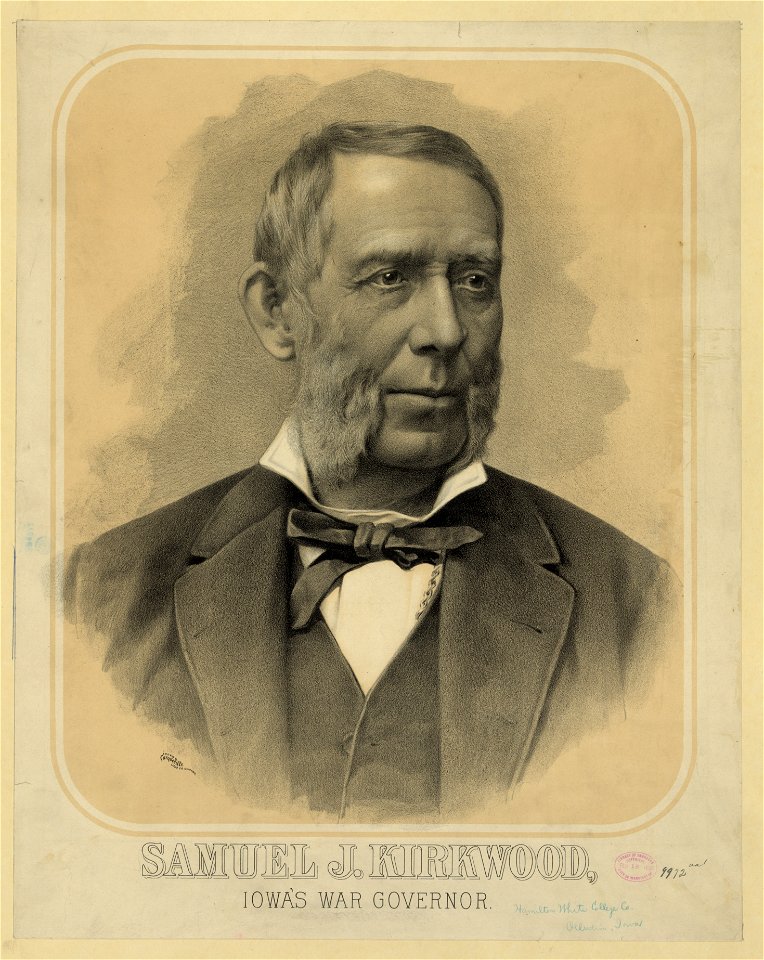Samuel J. Kirkwood, Iowa's war governor LCCN2003677770