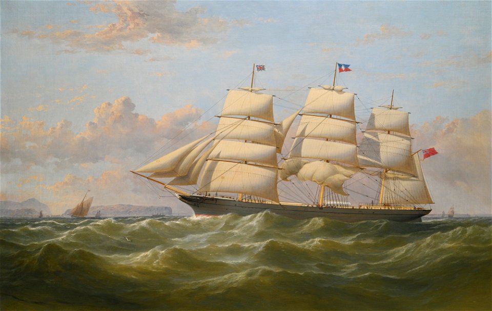 Samuel Walters - British merchantman Clifford (1865)