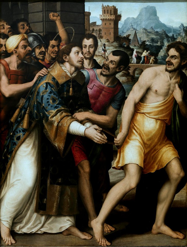 San Esteban conducido al martirio (Museo del Prado)