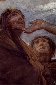 San Antonio de la Florida fresco, Francisco de Goya (detail 16)