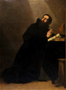 San Agustín en oración
