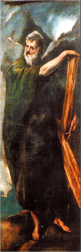 San Andrés, de El Greco. (Real Monasterio de Santa María de Guadalupe)
