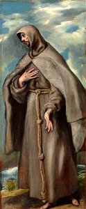 San Francisco de pie (Museo de Santa Cruz de Toledo)