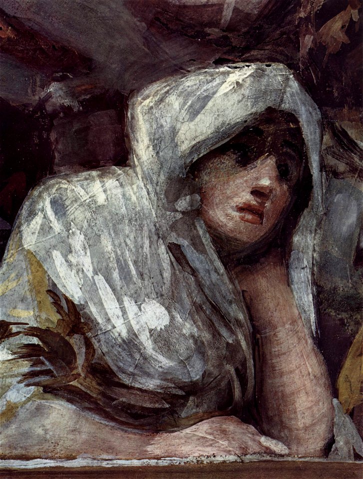 San Antonio de la Florida fresco, Francisco de Goya (detail 3)