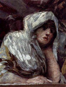 San Antonio de la Florida fresco, Francisco de Goya (detail 3)