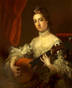 Samuel Woodforde (1763-1817) - Mrs Anne Hoare (1737–1759) (after Francis Cotes) - 732206 - National Trust