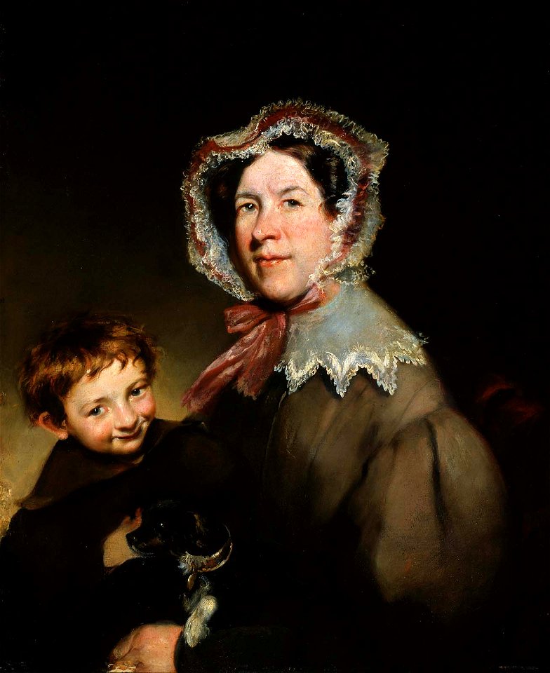 Samuel Lovett Waldo - Deliverance Mapes Waldo and Her Son - 45.891 - Museum of Fine Arts