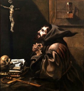 San Francisco en oración, de Blas Muñoz (Museo del Prado)