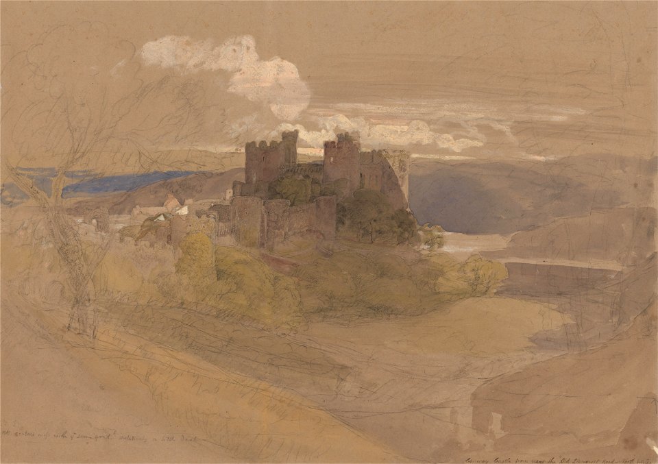 Samuel Palmer - Conway Castle - Google Art Project
