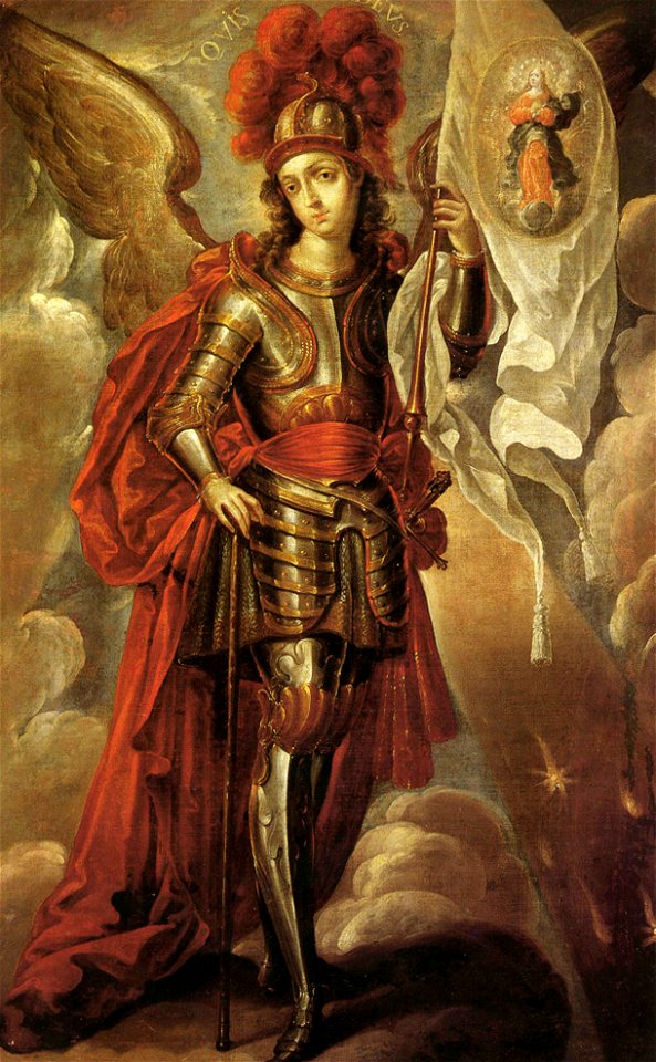 San Miguel Arcángel - Cristóbal de Villalpando