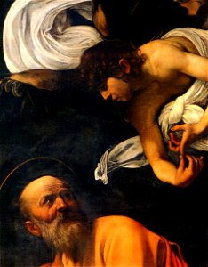 San Matteo e l'angelo (particolare)