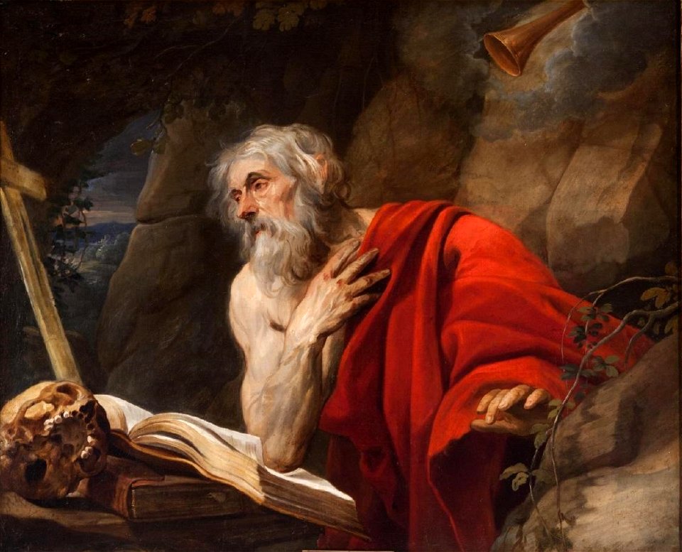 San Jerónimo penitente, atribuido a Mateo Cerezo (Real Academia de Bellas Artes de San Fernando)