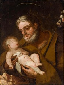 San José y el Niño, de Alonso del Arco (Museo de Navarra)