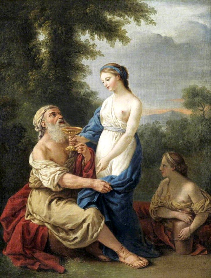 Samuel Woodforde (1763-1817) - Lot and His daughters (after Louis Jean François Lagrenée) - 732291 - National Trust