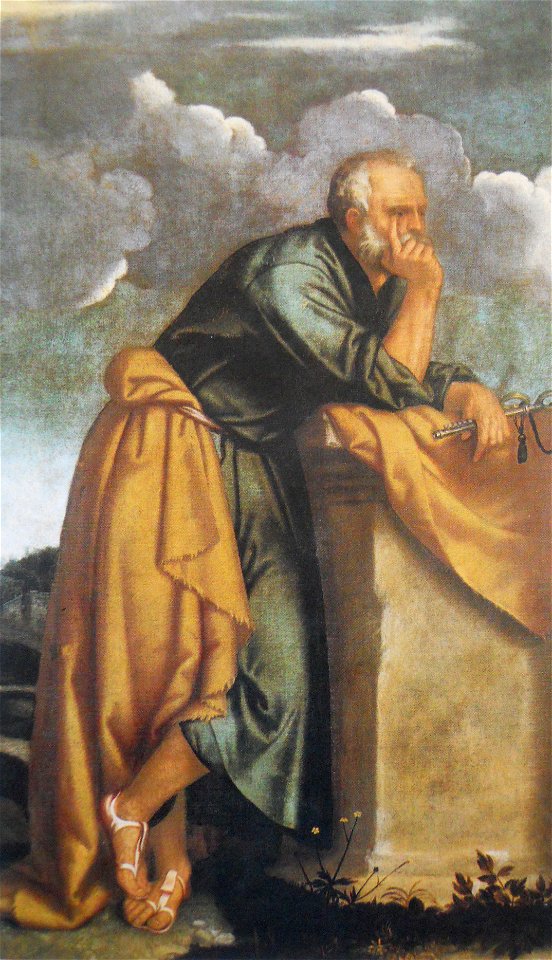 San Pietro in meditazione (Moretto)